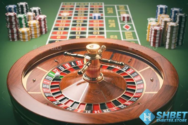 Tựa game roulette quay với bánh xe số đặc biệt